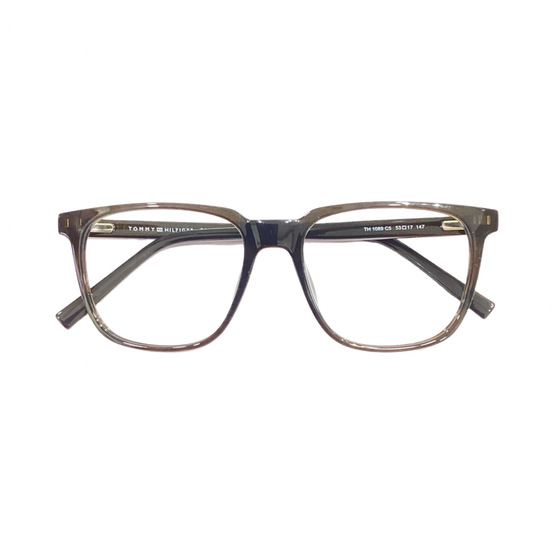 Tommy Hilfiger Th1089 Acetate Brown Wayfarer Full Frame 53