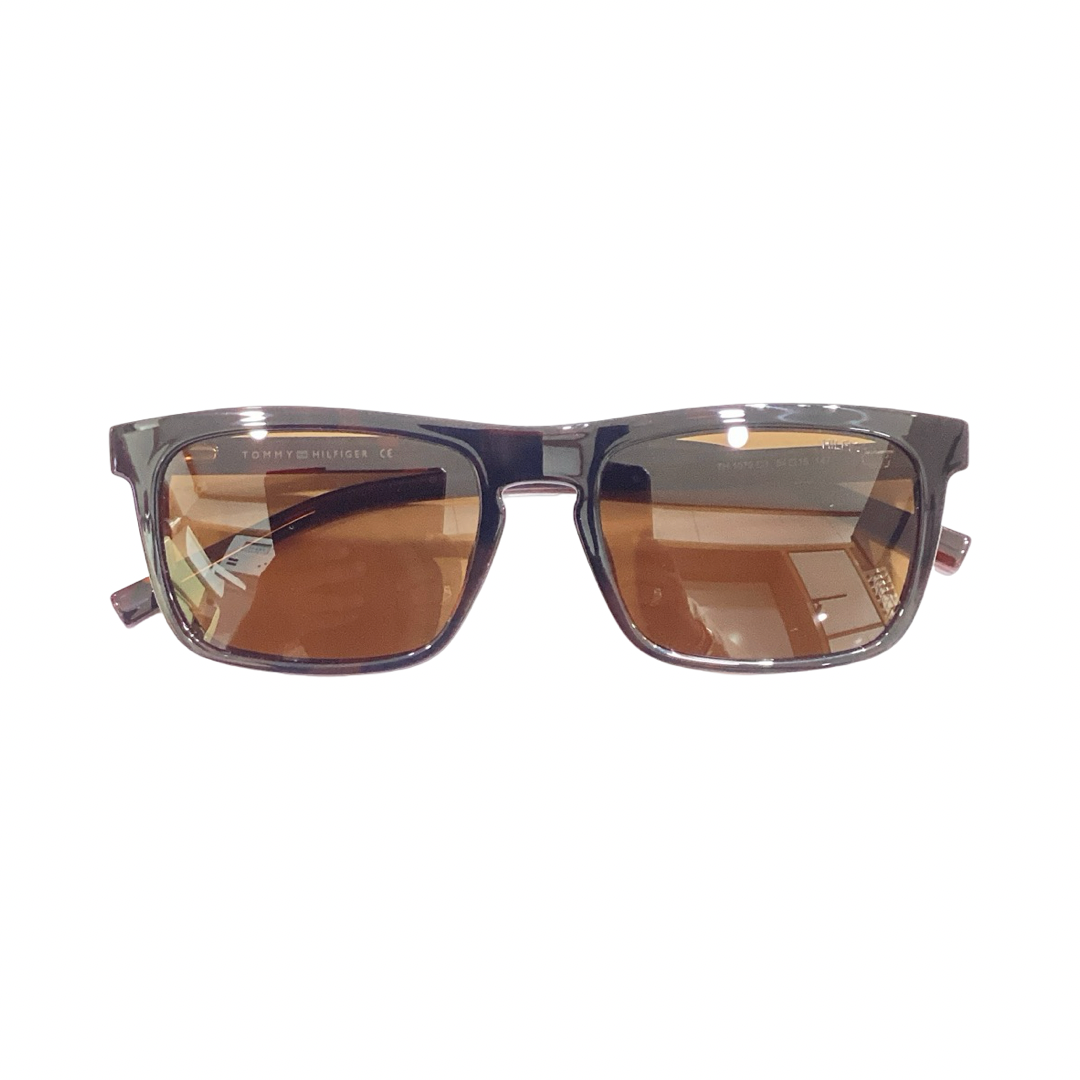 Tommy Hilfiger Th1079 Acetate Brown Rectangle Full Frame 54
