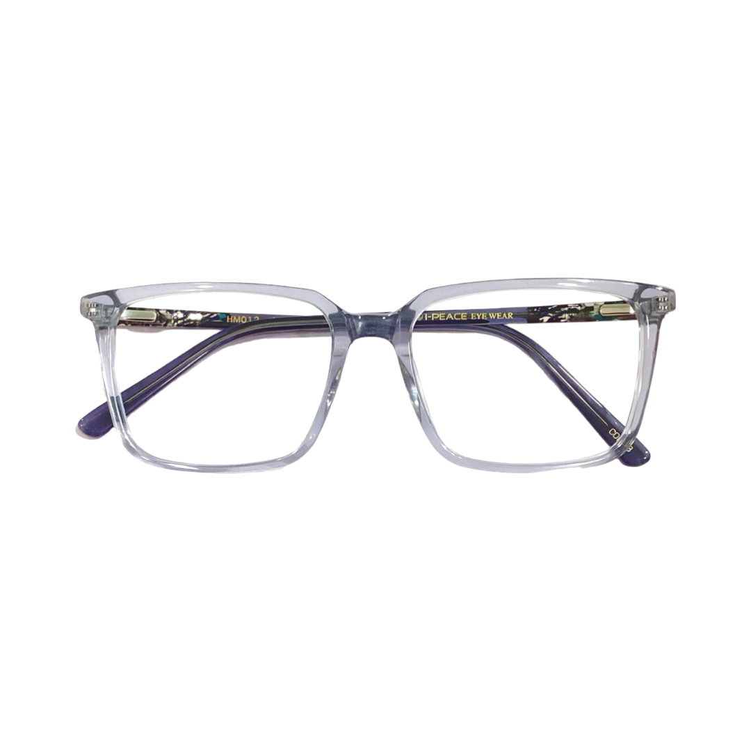 I Peace Hm012 Acetate Gray Square Full Frame 53