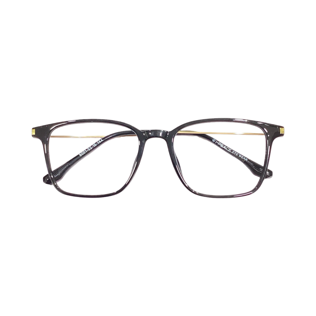 I Peace 8001 Tr Flexi Black Gold Square Full Frame 52