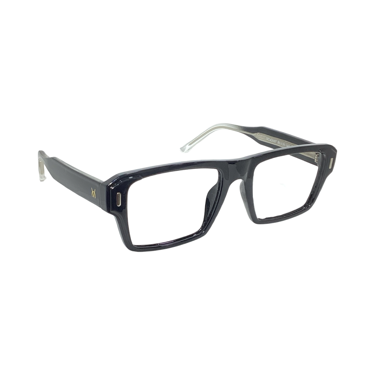 Velocity Vc42005 Acetate Black Square Full Frame 50