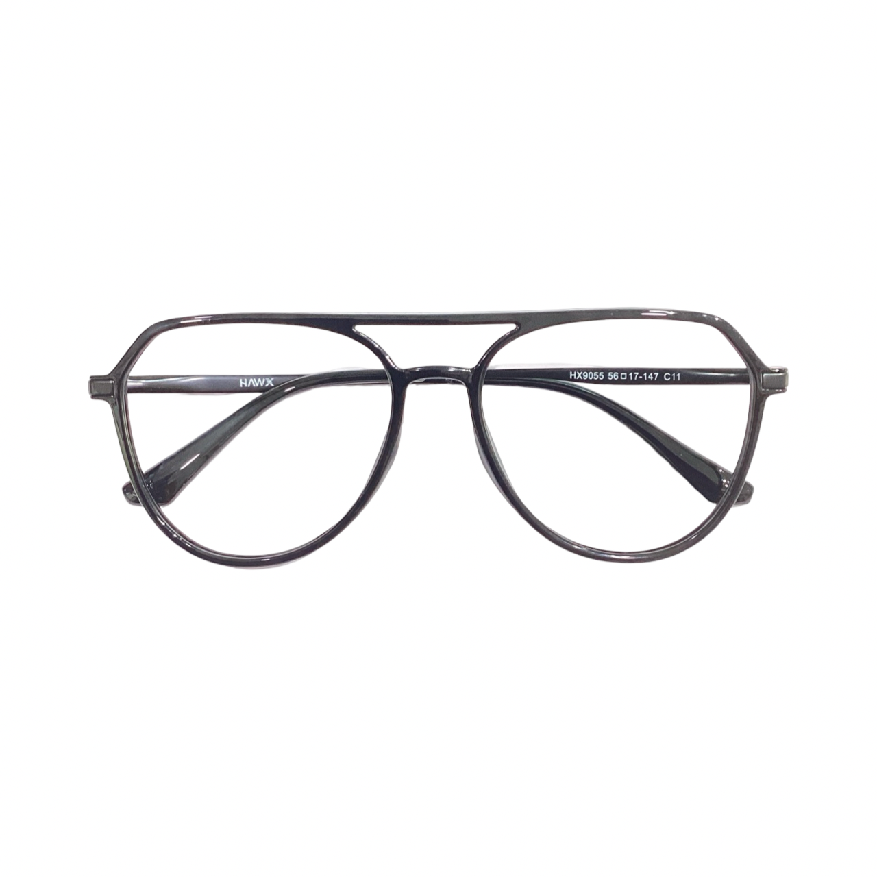 Hawx Hx9055 Tr Flexi Black Aviator Full Frame 56