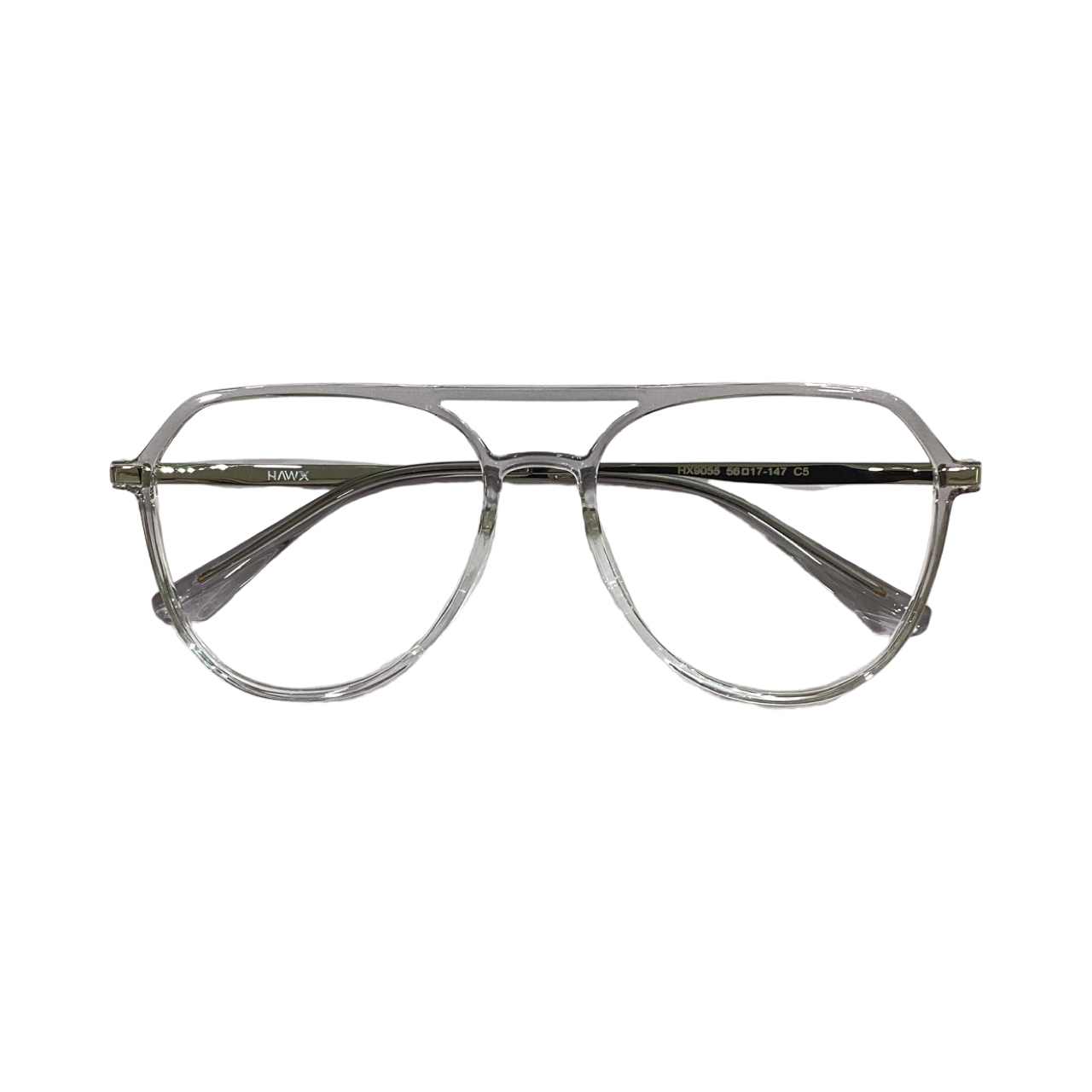 Hawx Hx9055 Tr Flexi Gray Aviator Full Frame 56