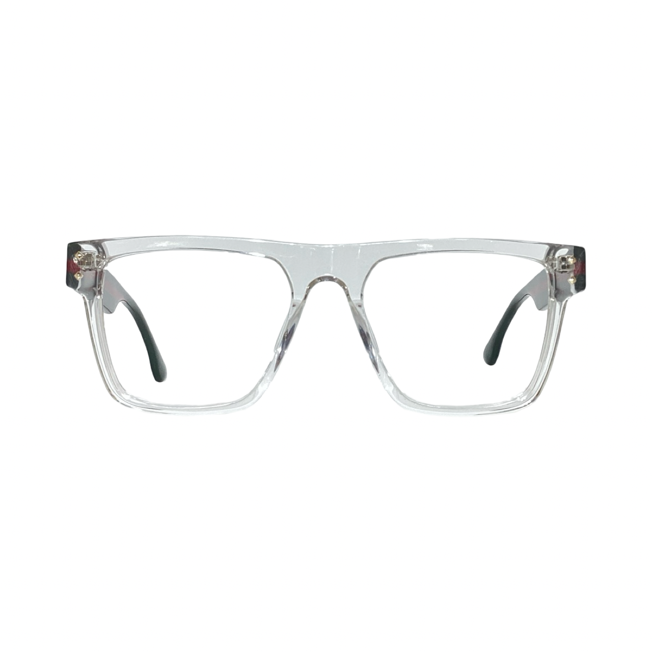 Hawx Hx9091 Acetate Cristal White Square Full Frame 53