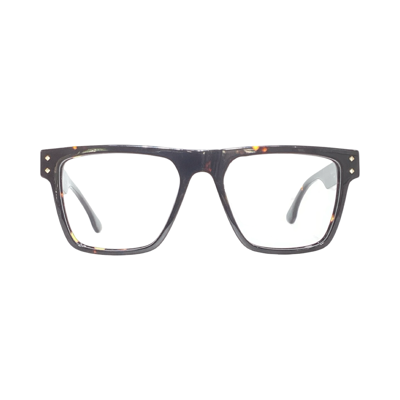 Hawx Hx9091 Acetate Leopard Brown Square Full Frame 53