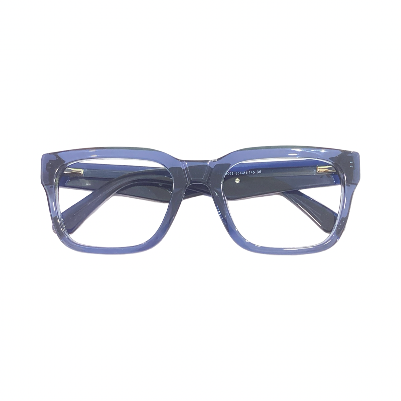 Hawx Hx9092 Acetate Blue Square Full Frame 55