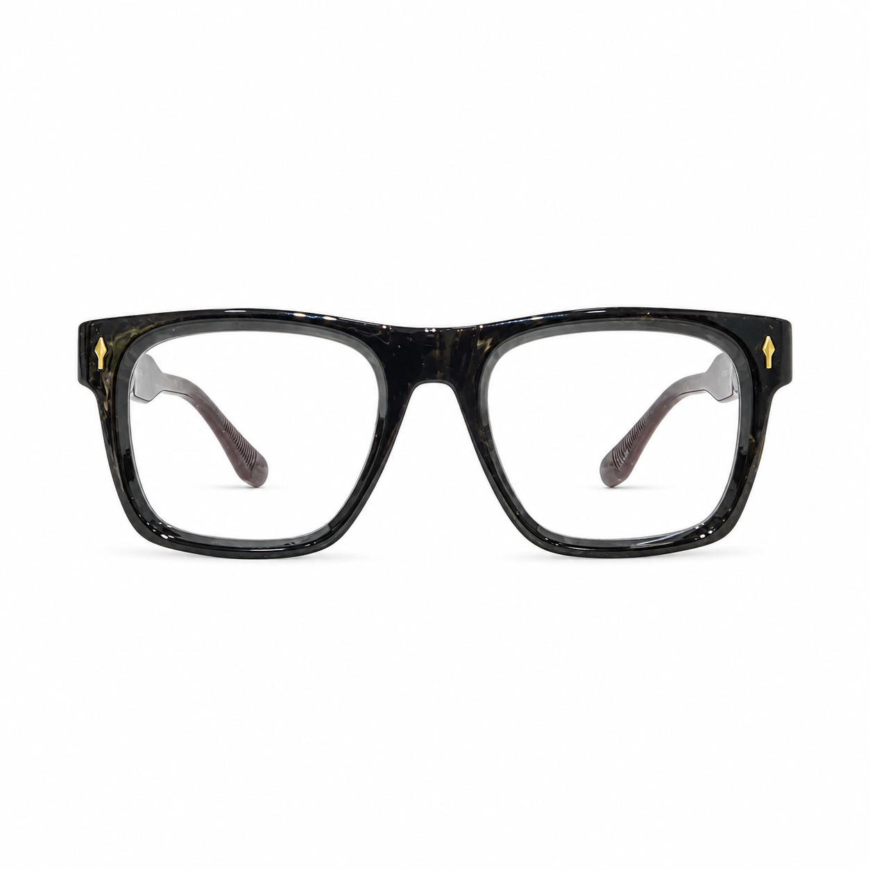Ocelot Ot103 Tr Flexi Black Brown Wayfarer Full Frame 53