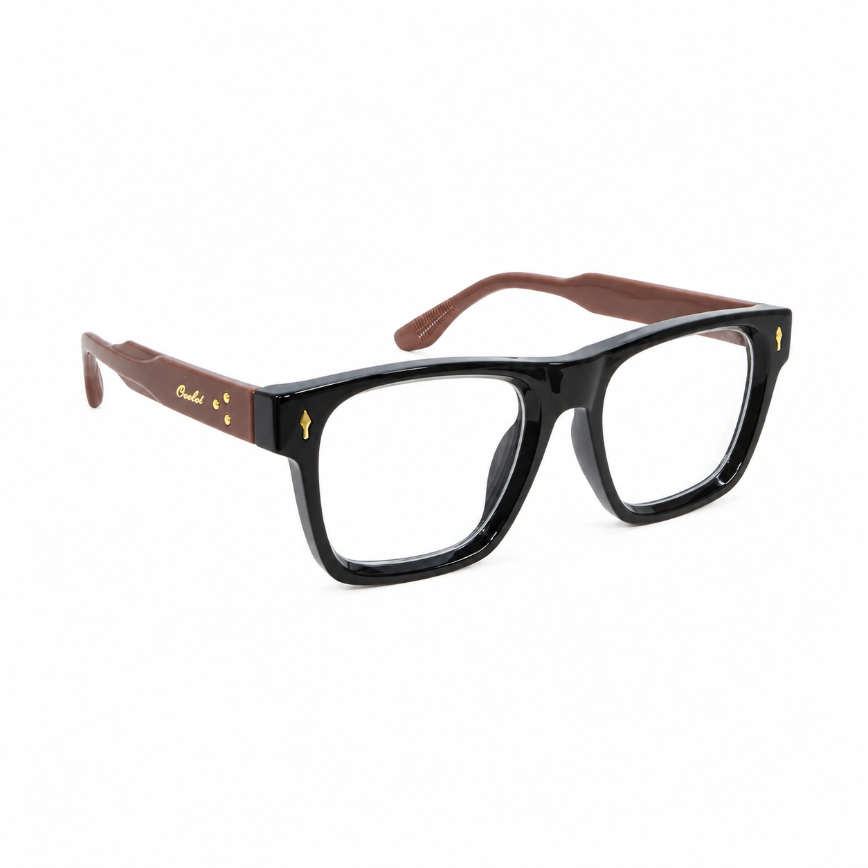 Ocelot Ot103 Tr Flexi Black Brown Wayfarer Full Frame 53