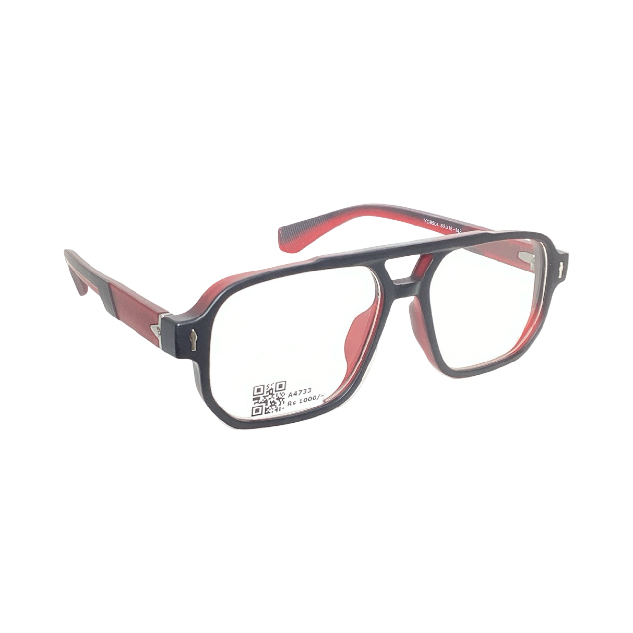 New Yc8504 Tr Flexi Black Red Retro Full Frame 53