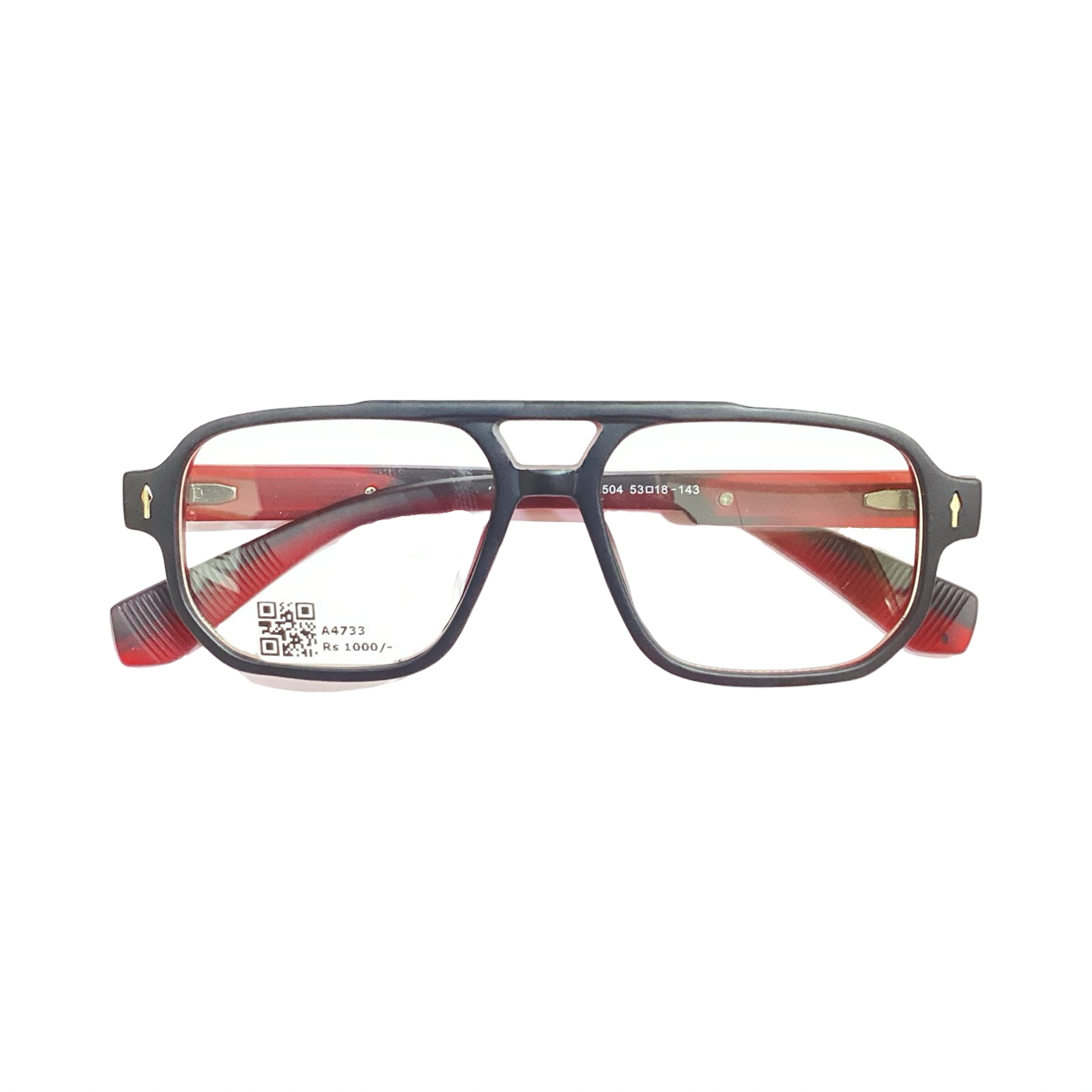New Yc8504 Tr Flexi Black Red Retro Full Frame 53