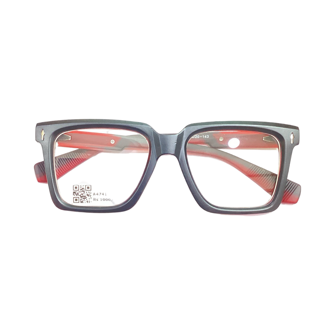 New Yc8501 Tr Flexi Black Red Square Full Frame 51