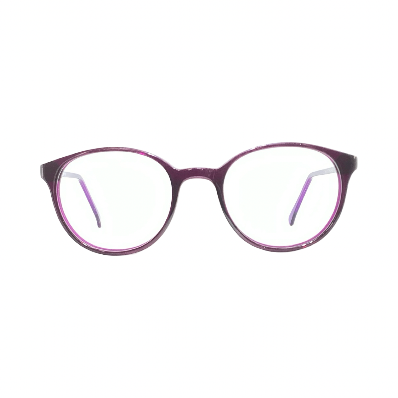 Trendy M7032 Acetate Purple Round Full Frame 52