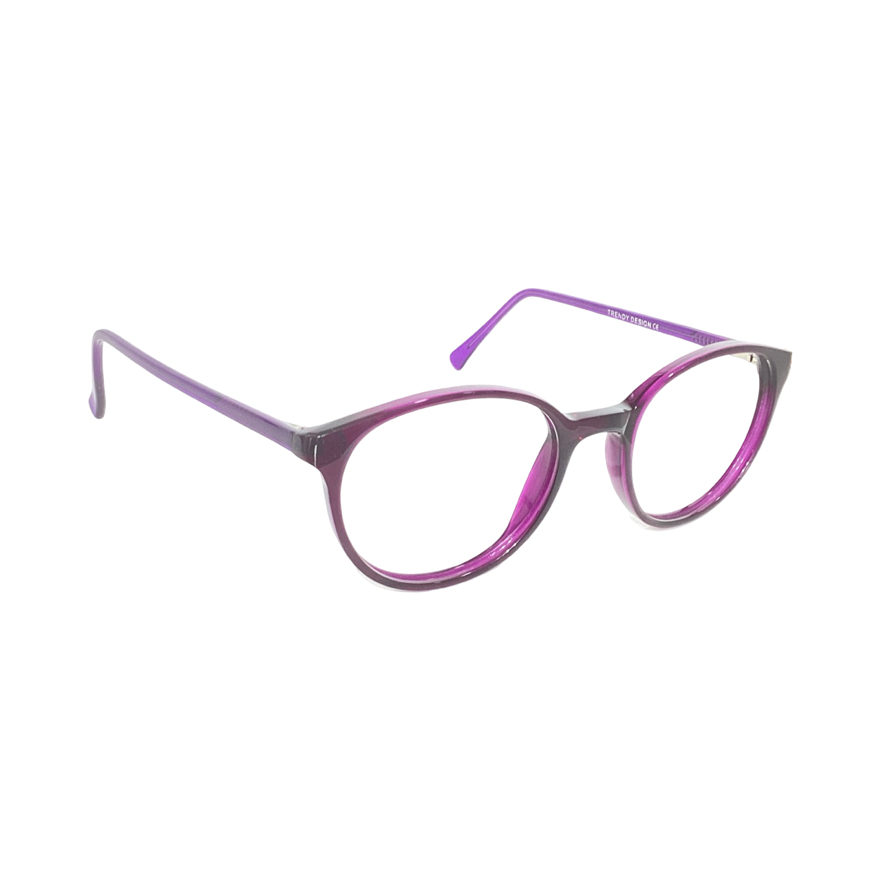Trendy M7032 Acetate Purple Round Full Frame 52