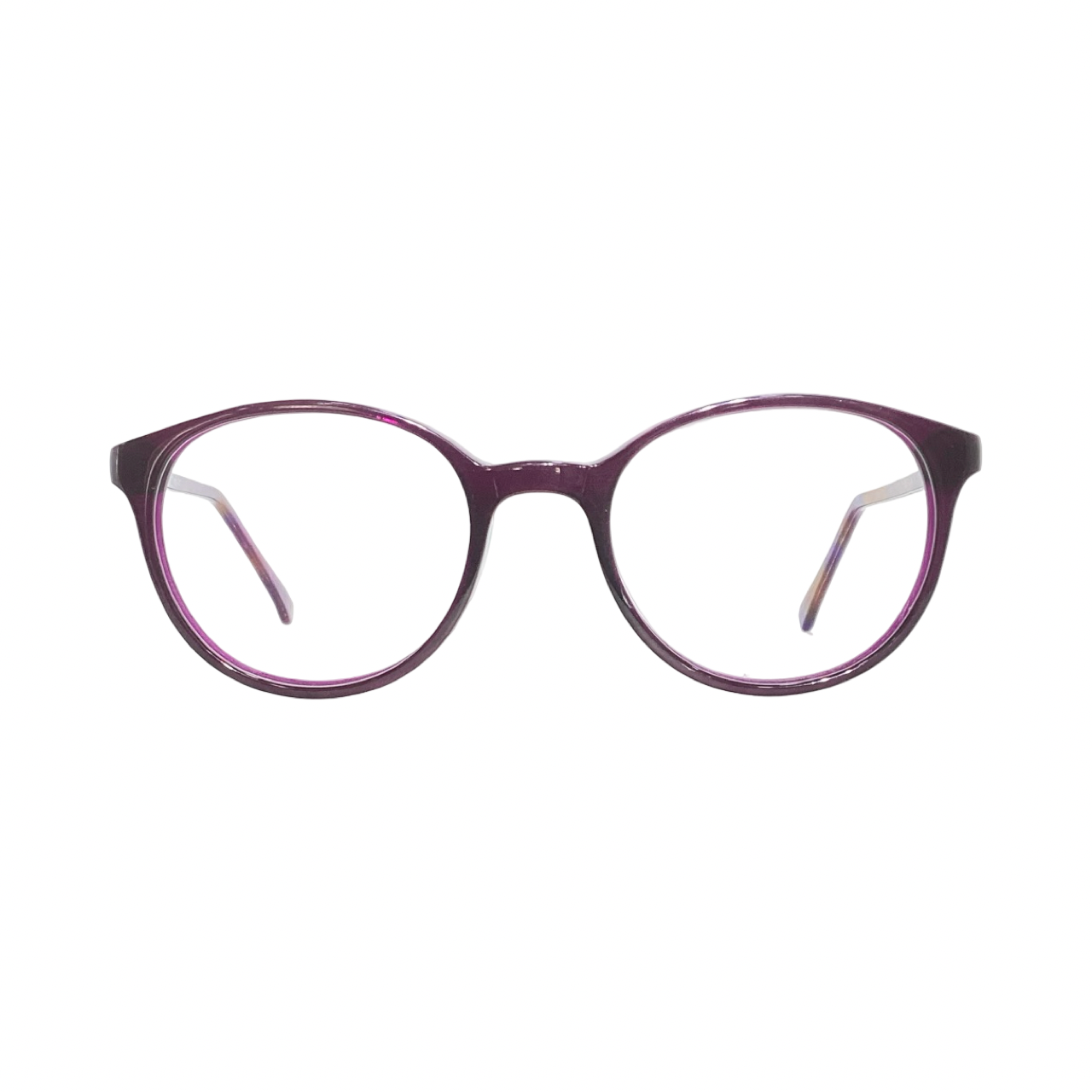 Trendy M7032 Acetate Purple Round Full Frame 52