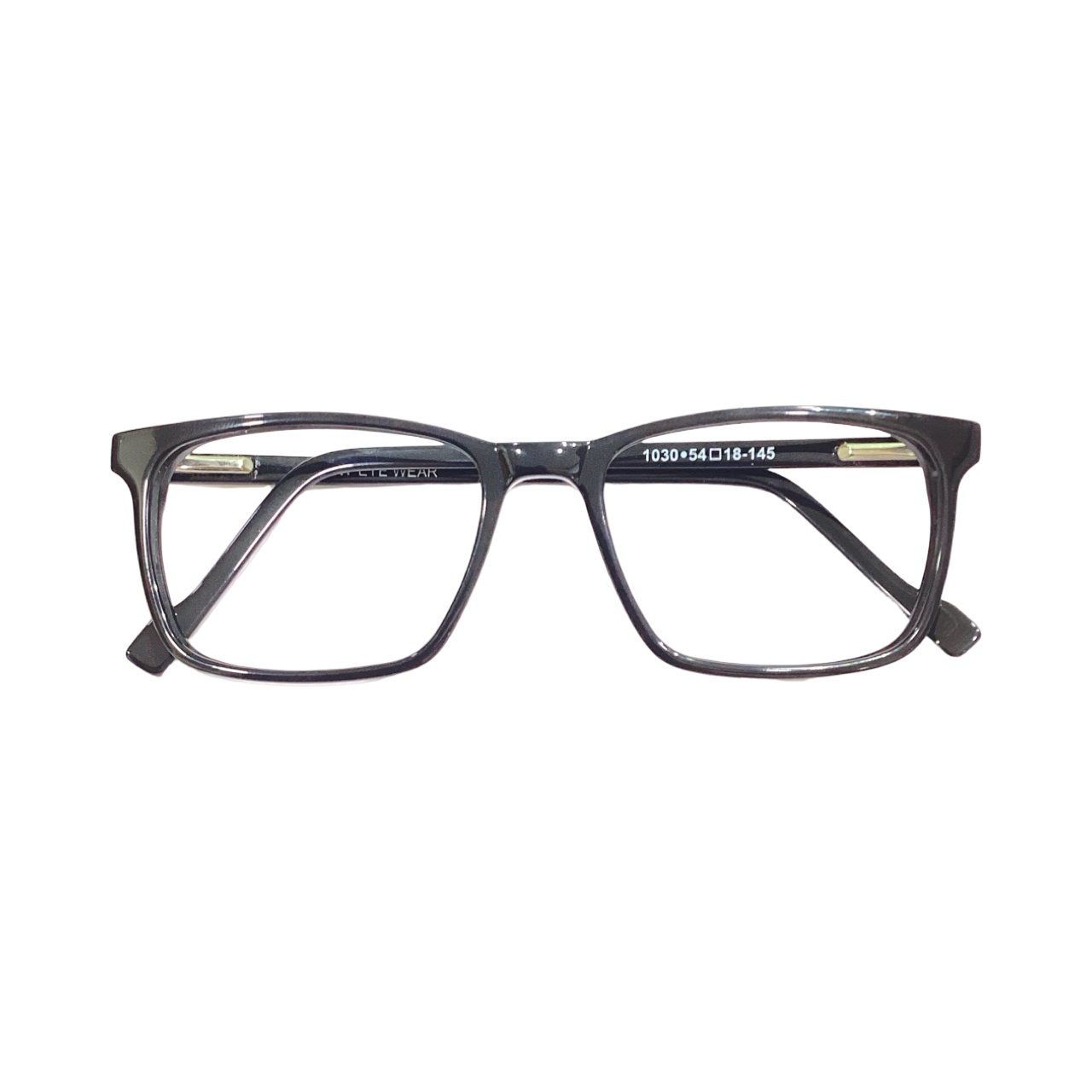 Silky M1030 Acetate Black Square Full Frame 54