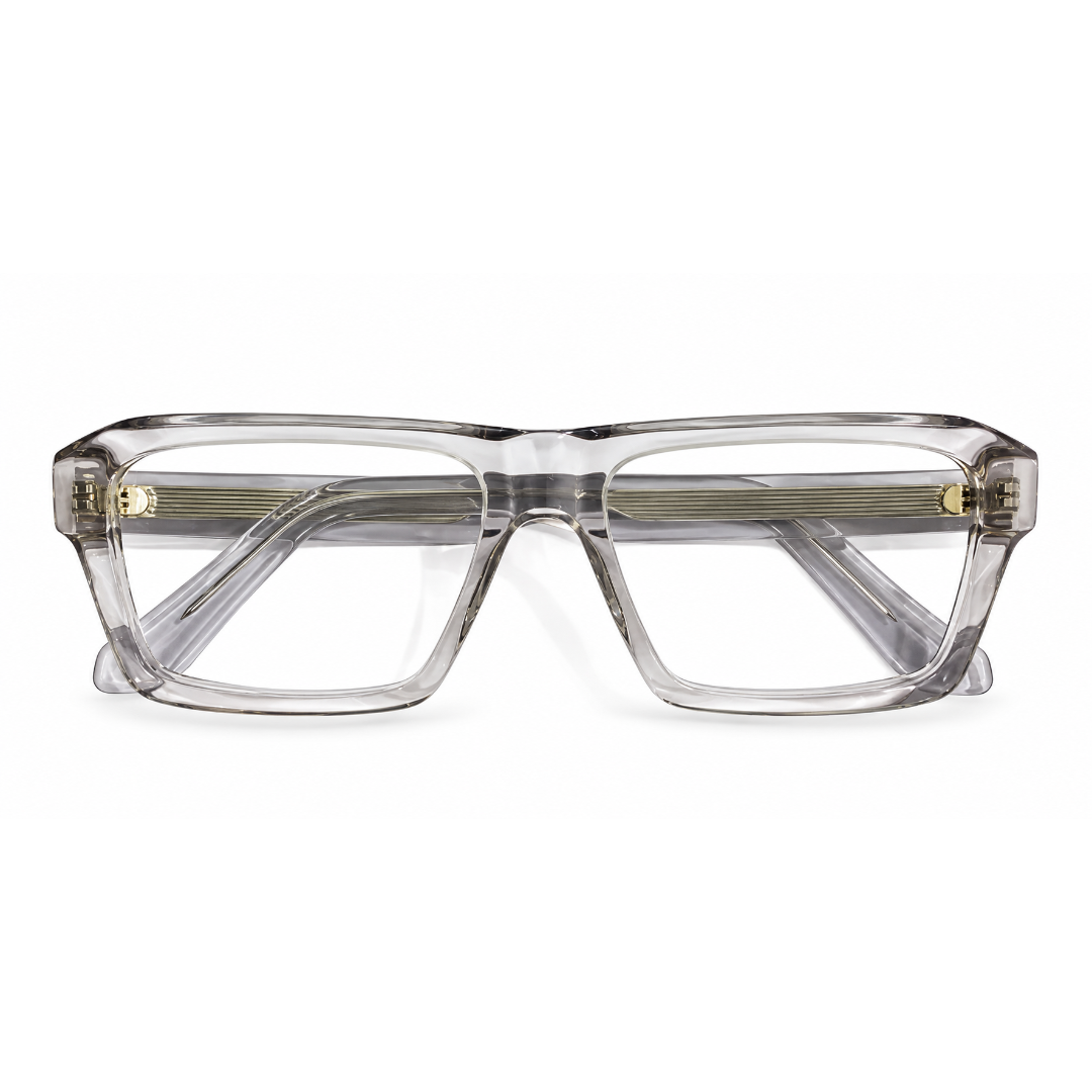 Parkens 90378 Acetate Gray Square Full Frame 57